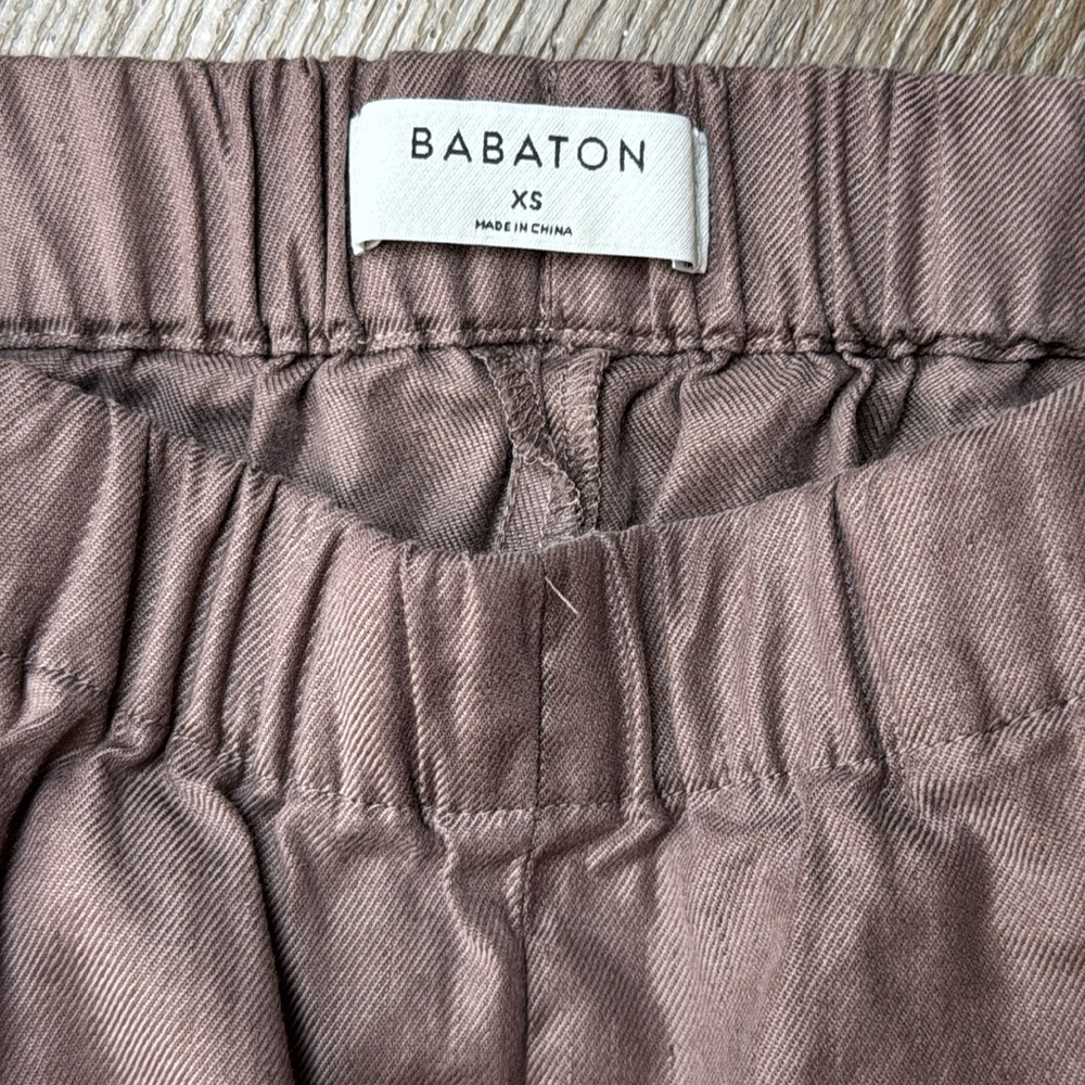 Babaton Dexter Linen Blend‎ Soft Tapered Fit Jogger - Picture 3 of 11